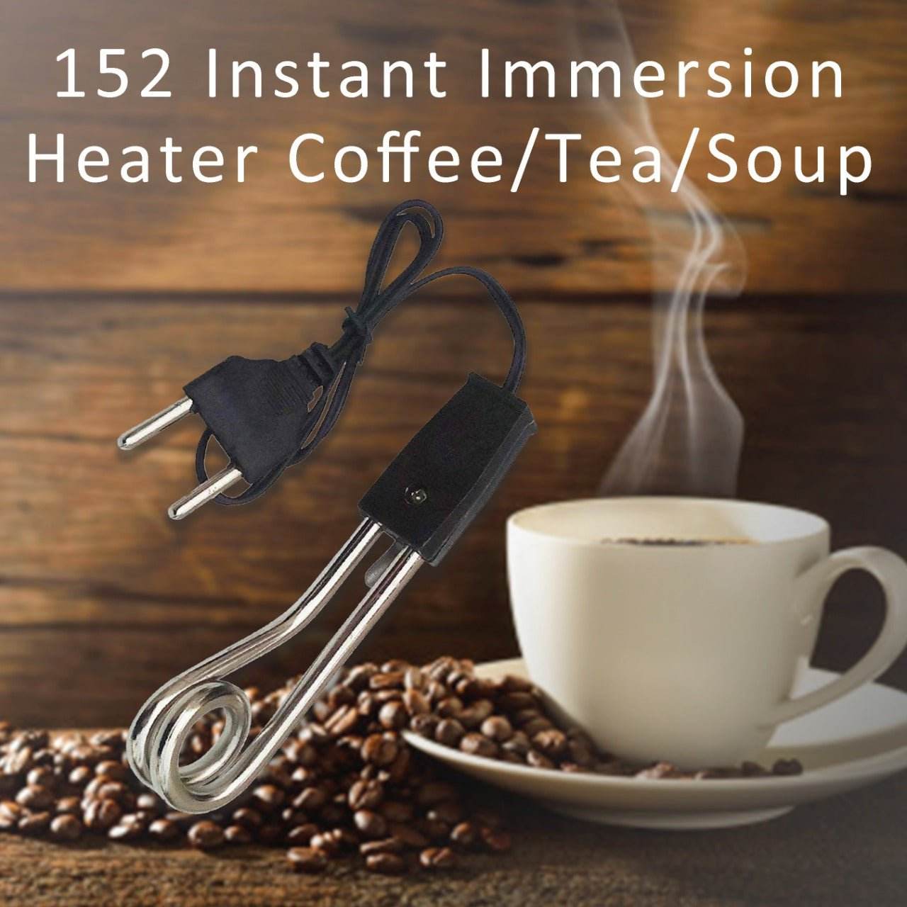 Instant Immersion Heater Coffee / Tea / Soup Electric Water Portable Reheater - infinityexculsivestore.com