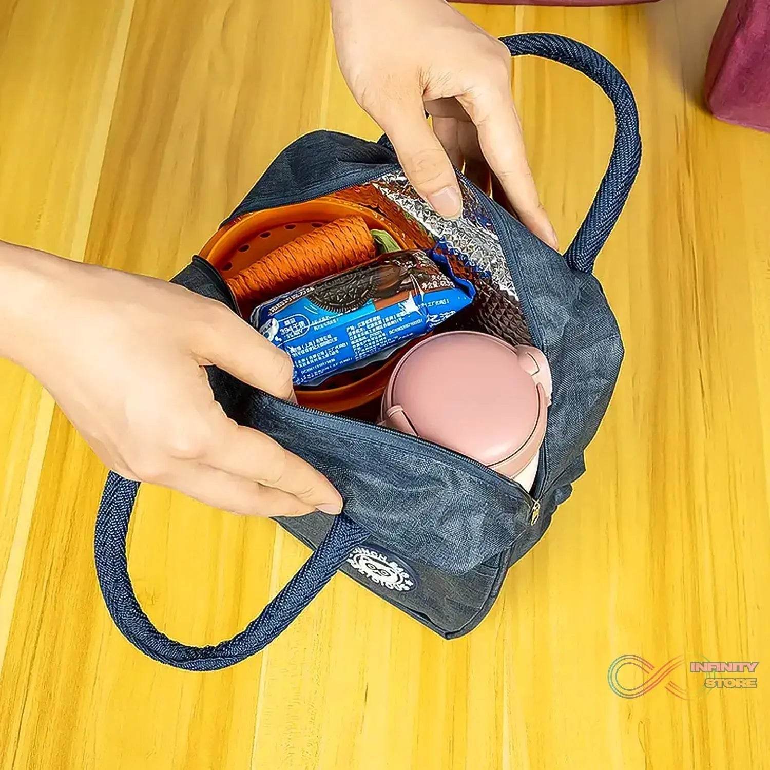 Insulated Lunch Bags for Travel Box / Tiffin / Storage Bag (1 Pc) - infinityexculsivestore.com