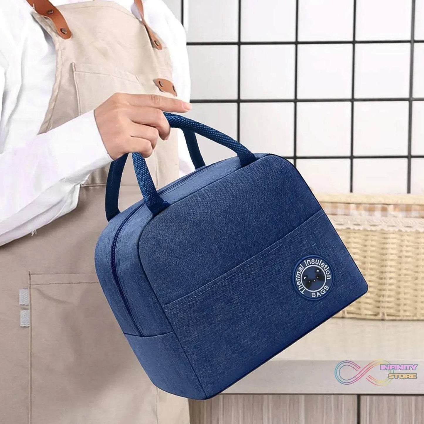 Insulated Lunch Bags for Travel Box / Tiffin / Storage Bag (1 Pc) - infinityexculsivestore.com