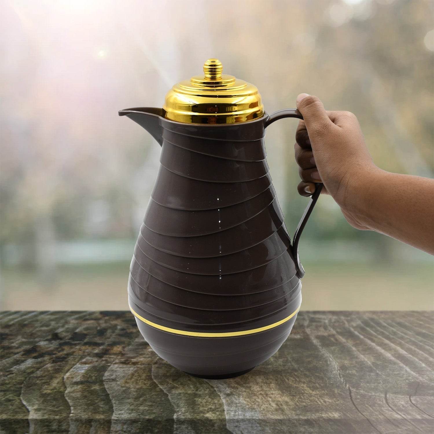 Insulated Tea Kettle Hot and Cold Premium Tea Kettle 1Ltr Kettle | Easy to Carry | Leak Proof | Tea Jug | Coffee Jug | Water Jug | Hot Beverages - infinityexculsivestore.com