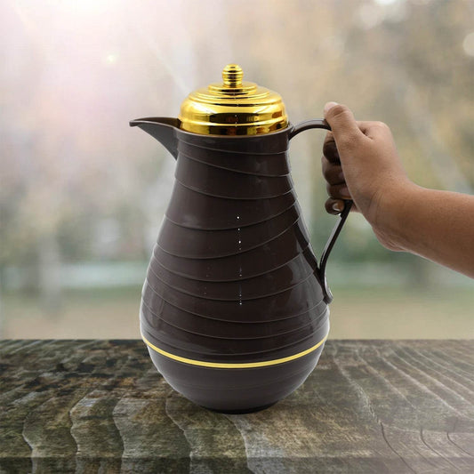 Insulated Tea Kettle Hot and Cold Premium Tea Kettle 1Ltr Kettle | Easy to Carry | Leak Proof | Tea Jug | Coffee Jug | Water Jug | Hot Beverages - infinityexculsivestore.com