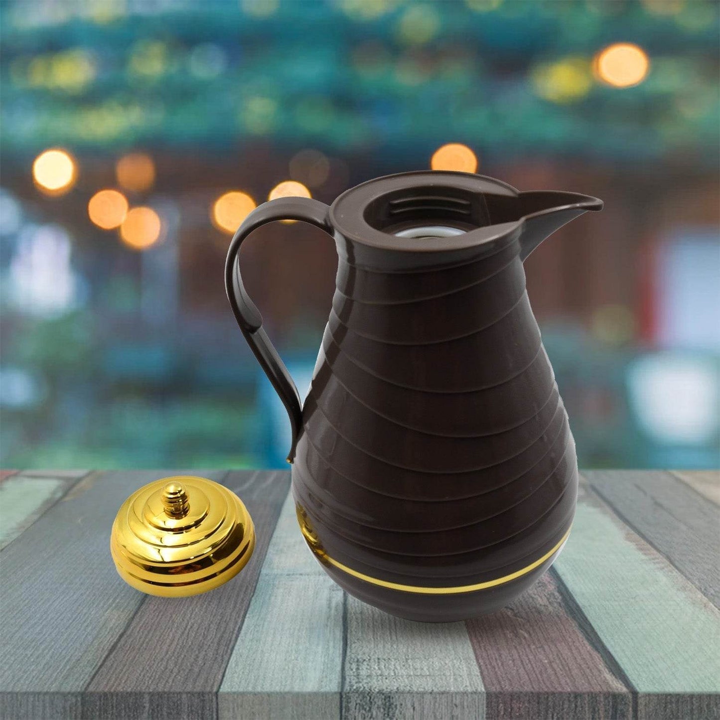 Insulated Tea Kettle Hot and Cold Premium Tea Kettle 1Ltr Kettle | Easy to Carry | Leak Proof | Tea Jug | Coffee Jug | Water Jug | Hot Beverages - infinityexculsivestore.com