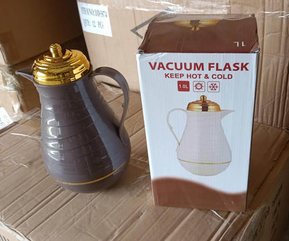 Insulated Tea Kettle Hot and Cold Premium Tea Kettle 1Ltr Kettle | Easy to Carry | Leak Proof | Tea Jug | Coffee Jug | Water Jug | Hot Beverages - infinityexculsivestore.com