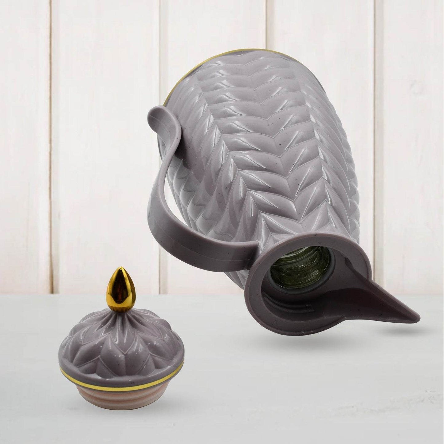 Insulated Tea Kettle Hot and Cold Premium Tea Kettle 1Ltr Kettle | Easy to Carry | Leak Proof | Tea Jug | Coffee Jug | Water Jug | Hot Beverages - infinityexculsivestore.com