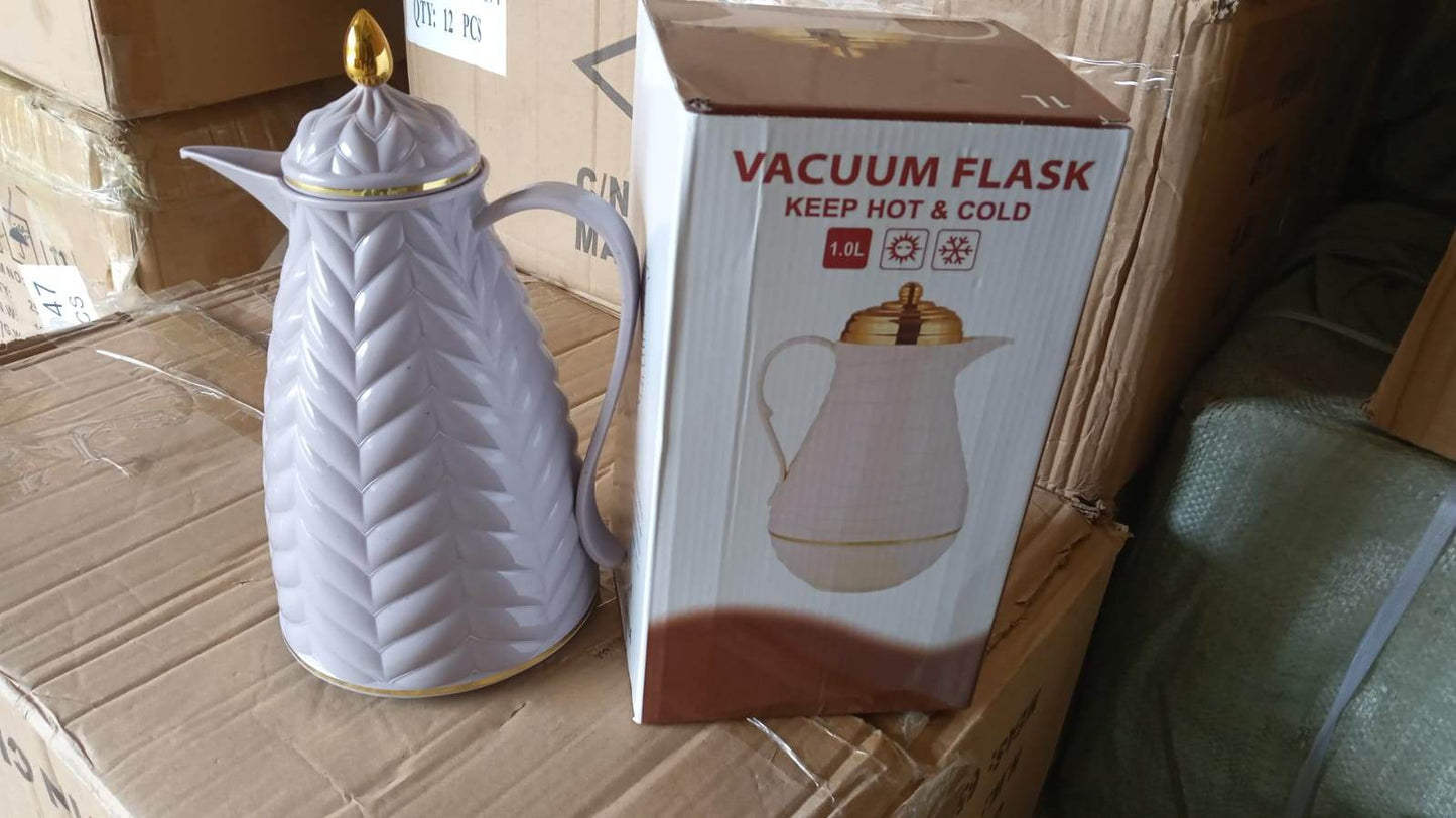 Insulated Tea Kettle Hot and Cold Premium Tea Kettle 1Ltr Kettle | Easy to Carry | Leak Proof | Tea Jug | Coffee Jug | Water Jug | Hot Beverages - infinityexculsivestore.com