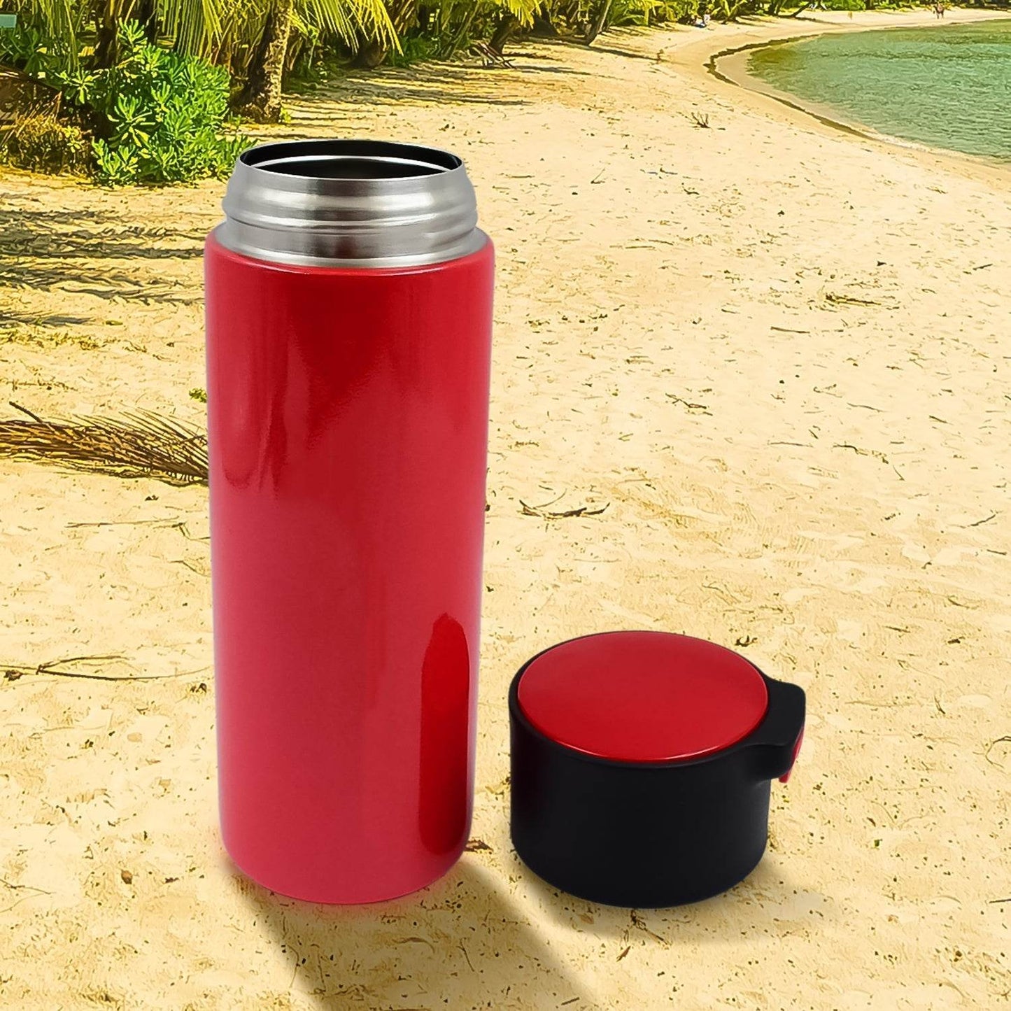 Insulated Vacuum Stainless Steel Water Bottle (450 ML) - infinityexculsivestore.com