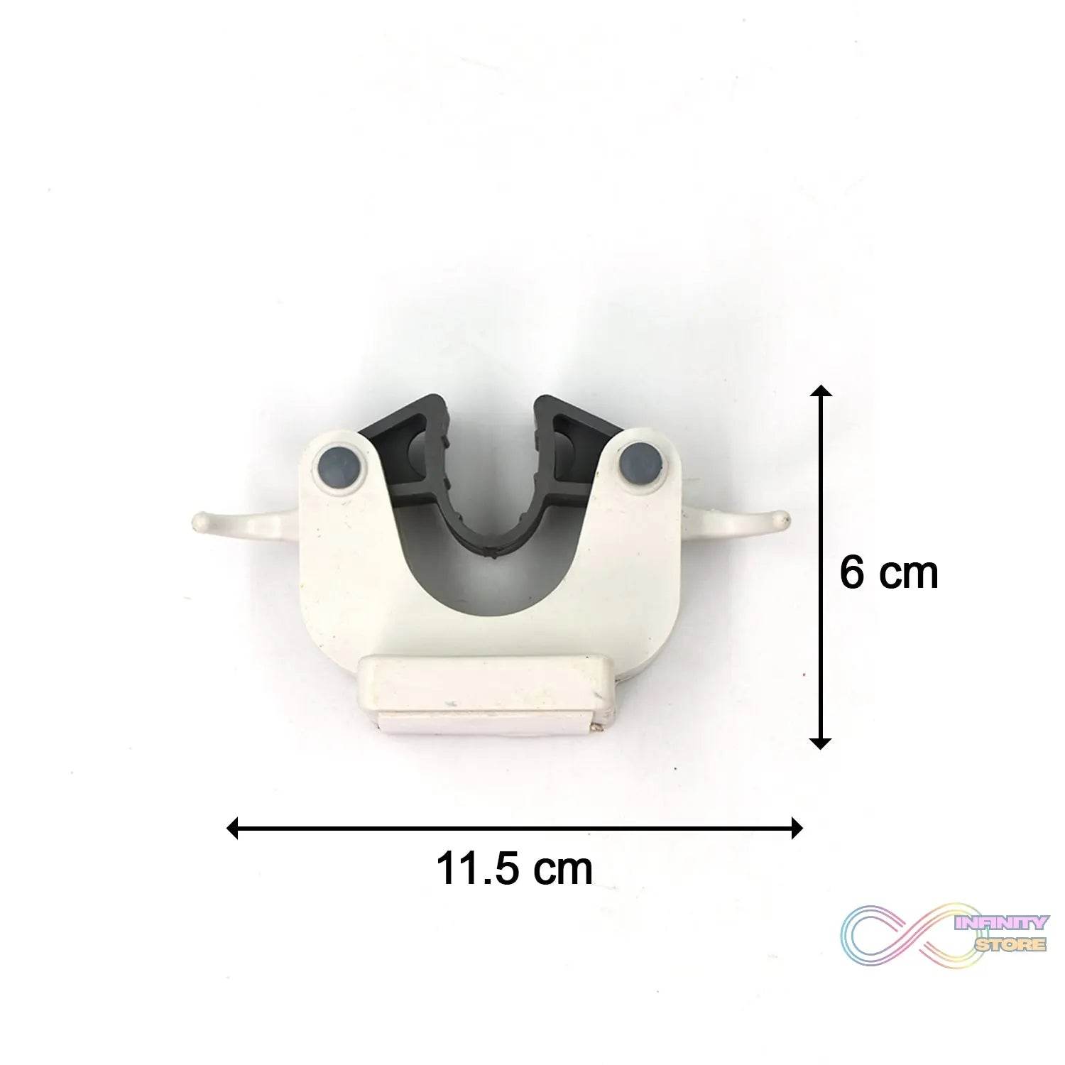 Invisible Mop Hanger used in all kinds of place like houses, offices, general stores for holding and hanging various mops and stuffs easily. - infinityexculsivestore.com