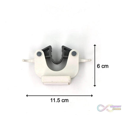 Invisible Mop Hanger used in all kinds of place like houses, offices, general stores for holding and hanging various mops and stuffs easily. - infinityexculsivestore.com