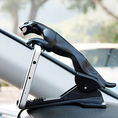 Jaguar Leopard Shape Plastic Phone Clip, Mobile Phone Holder For Car Use - infinityexculsivestore.com