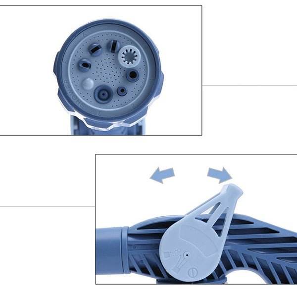 Jet Water Cannon 8 in 1 Turbo Water Spray Gun - infinityexculsivestore.com