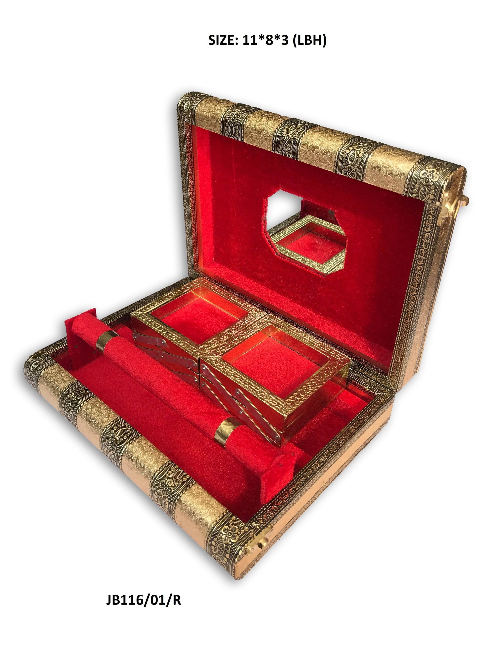 Jewellery Jewel Boxes Storage Box Organizer Gift Box for Women Necklace Earring Set Bangles Churi Gift for Women - infinityexculsivestore.com