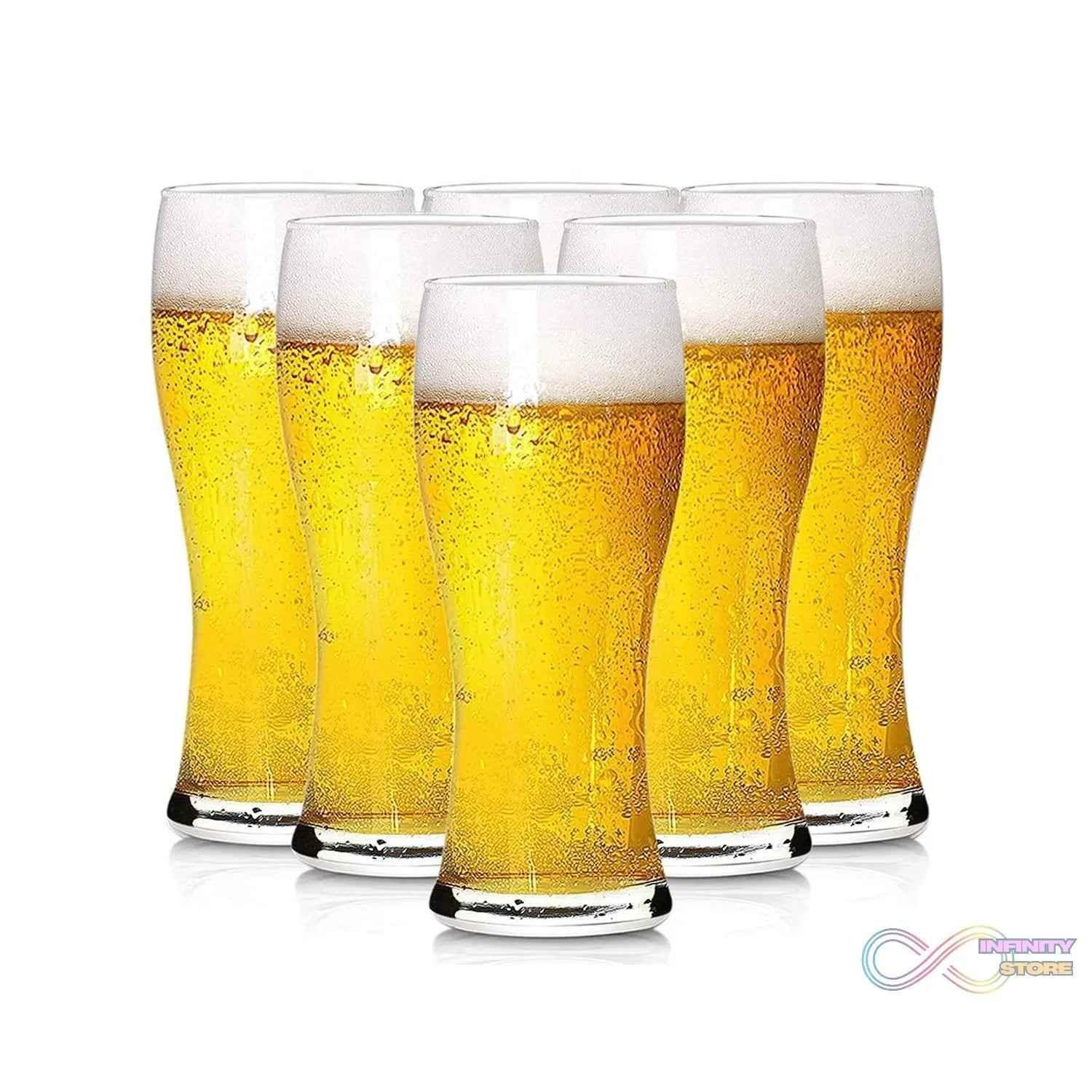 Juice water Glass Tumbler Pure Glass (6 Pcs Set) - infinityexculsivestore.com