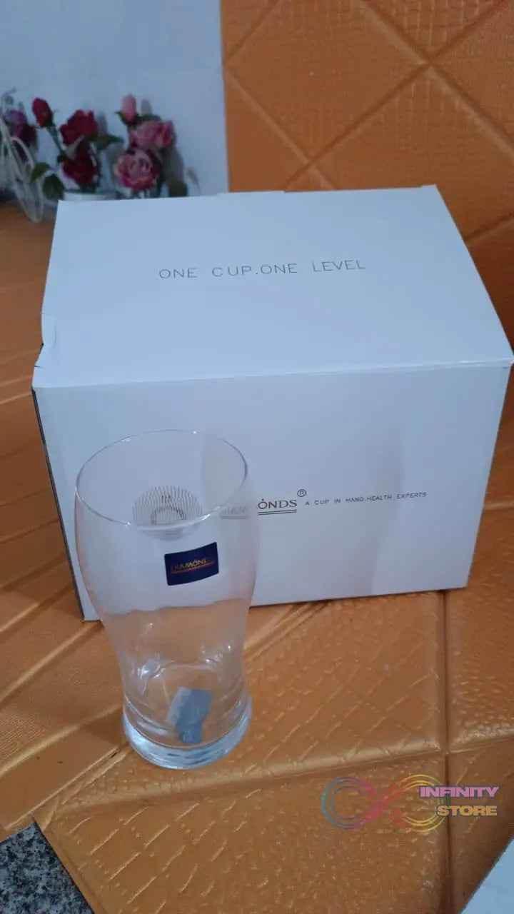 Juice water Glass Tumbler Pure Glass (6 Pcs Set) - infinityexculsivestore.com