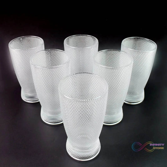 Juice water Glass Tumbler (Set of 6pcs) - infinityexculsivestore.com