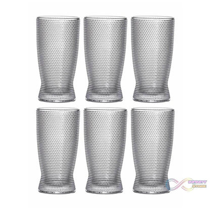 Juice water Glass Tumbler (Set of 6pcs) - infinityexculsivestore.com
