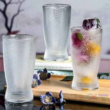 Juice water Glass Tumbler (Set of 6pcs) - infinityexculsivestore.com