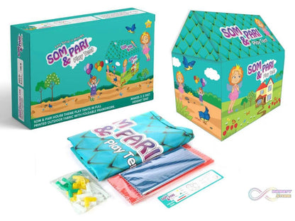 Jumbo Size Go to School Kids Play Tent House (Multicolour) - infinityexculsivestore.com