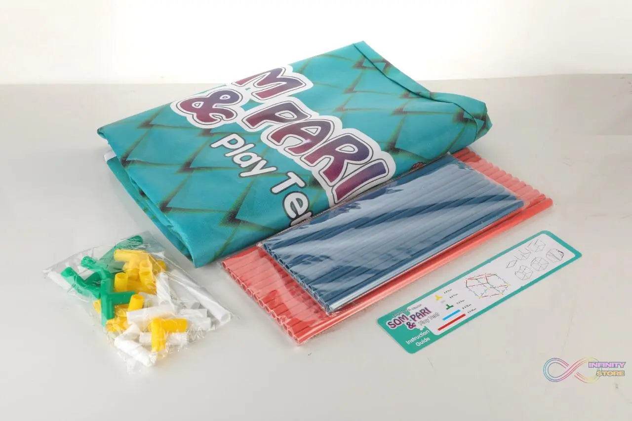 Jumbo Size Go to School Kids Play Tent House (Multicolour) - infinityexculsivestore.com