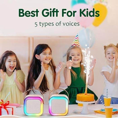 Karaoke Machine for Kids and Adults, Portable Bluetooth Mini Karaoke Microphone - infinityexculsivestore.com