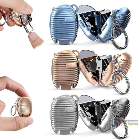 Keychain Nail Clipper | Small Nail Clippers Multicolor (1 Pc) - infinityexculsivestore.com