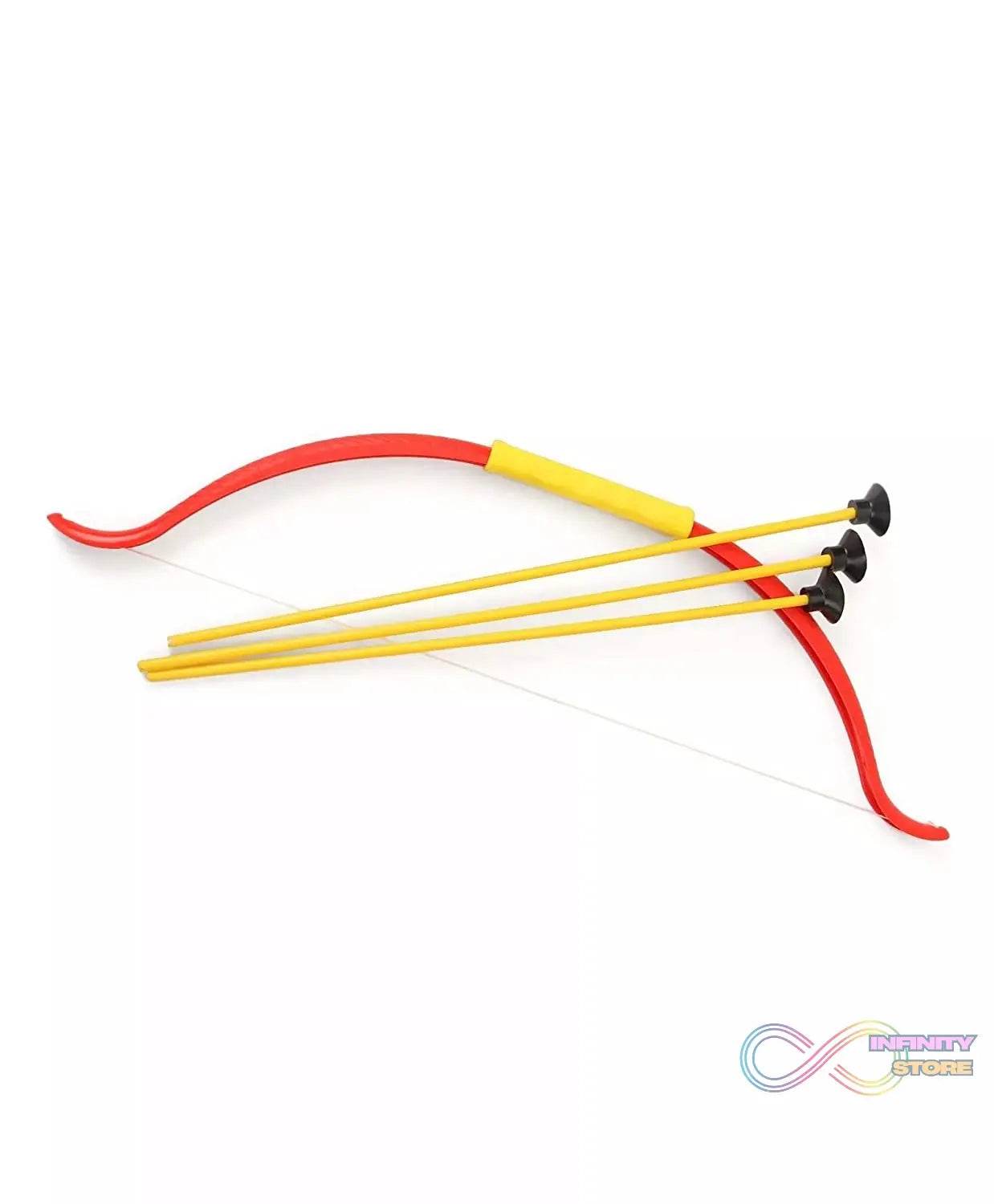 Kids Archery Sport Bow and Arrow Toy Set with Quiver to Hold Arrows - infinityexculsivestore.com