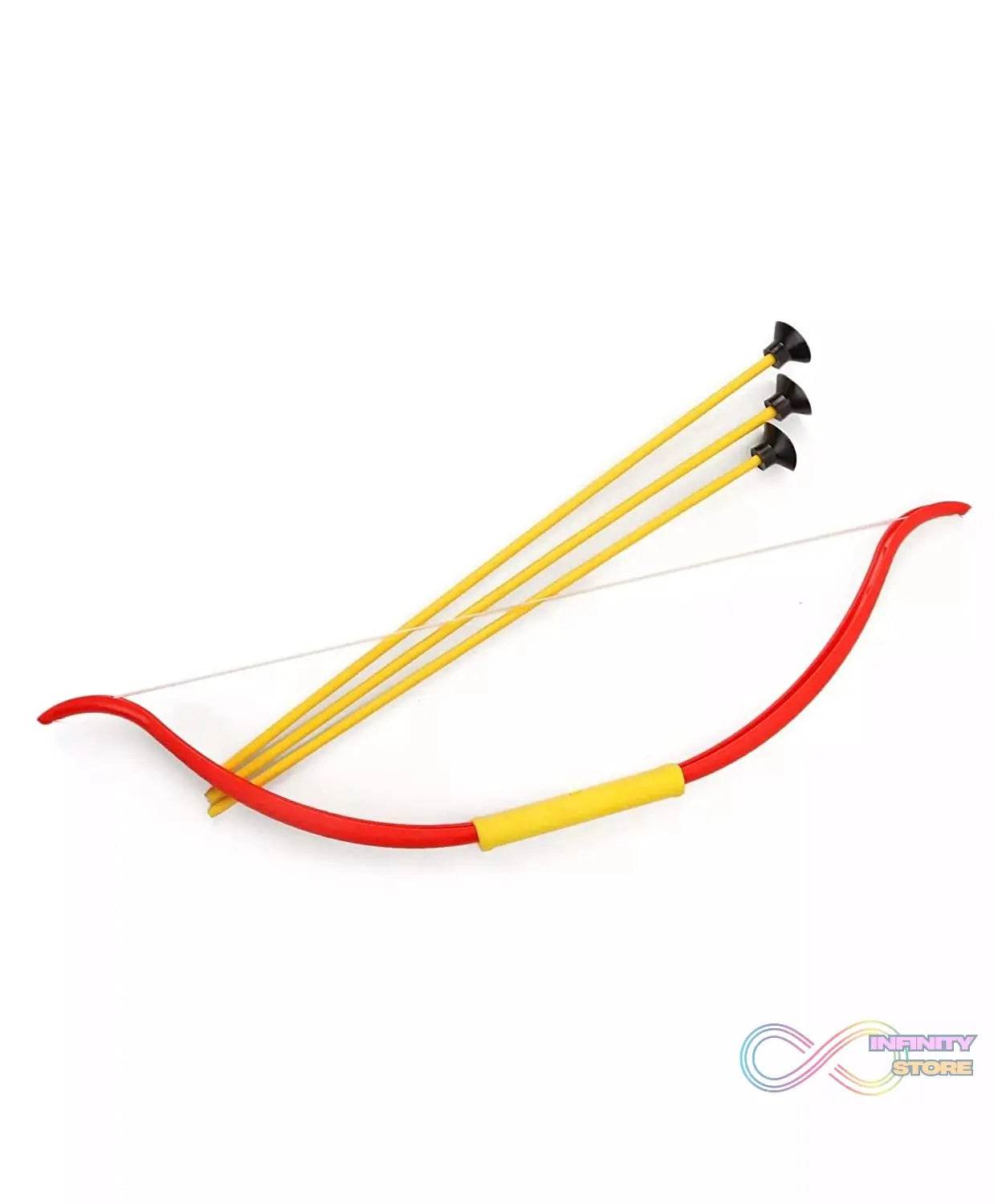 Kids Archery Sport Bow and Arrow Toy Set with Quiver to Hold Arrows - infinityexculsivestore.com