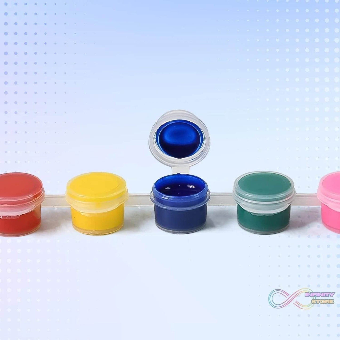 Kids Art Painting Kit Water Color, Cartoon Printed Board & Brush (9 Pcs Set) - infinityexculsivestore.com