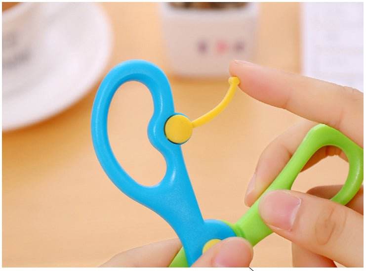 Kids Handmade Plastic Safety Scissors Safety Scissors - infinityexculsivestore.com