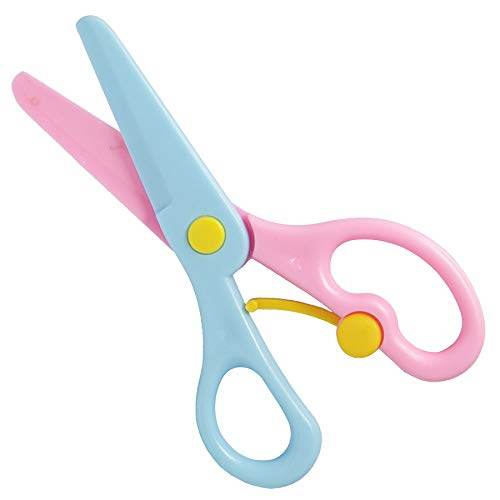 Kids Handmade Plastic Safety Scissors Safety Scissors - infinityexculsivestore.com