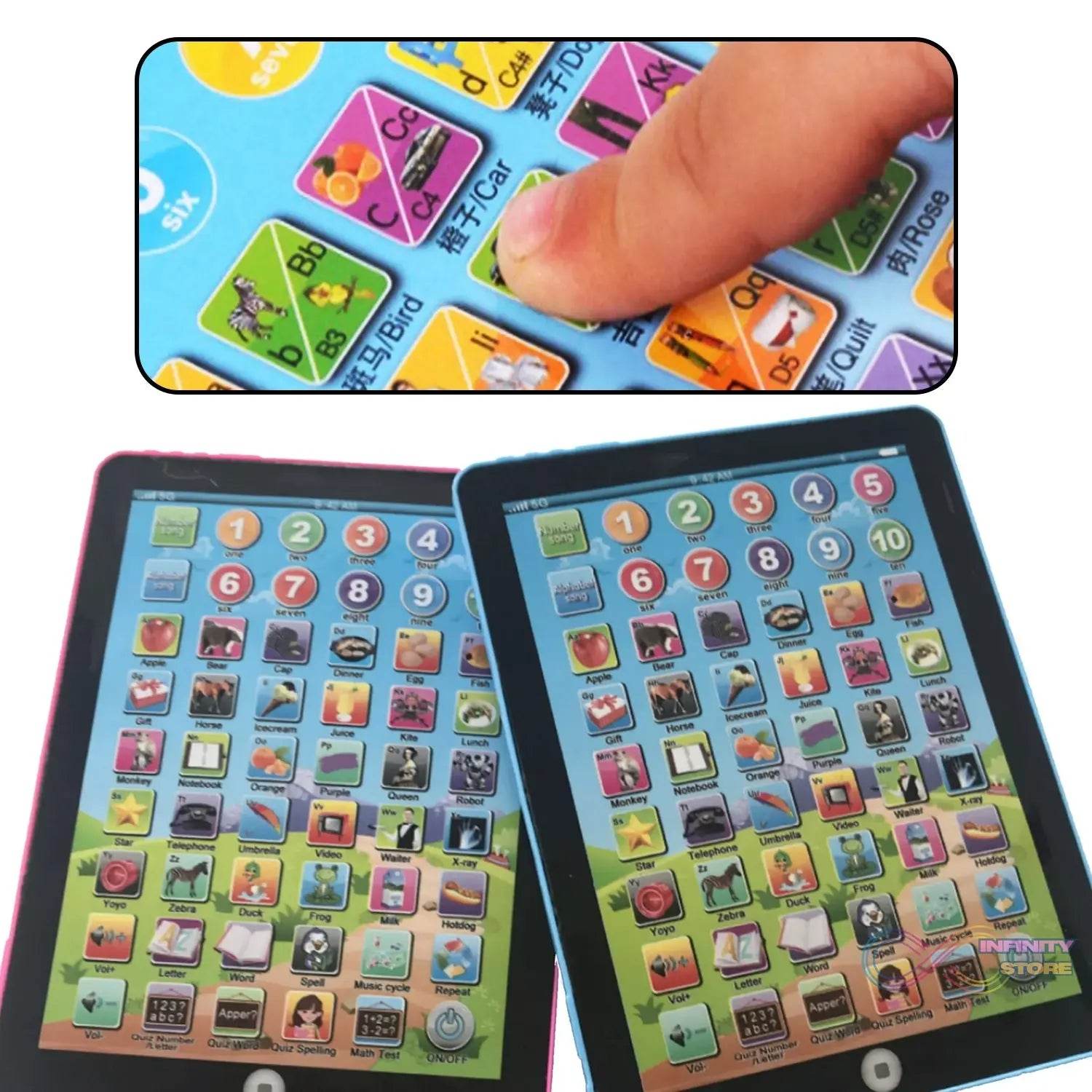 Kids Learning Tablet Pad For Learning Purposes Of Kids And Children’s. - infinityexculsivestore.com