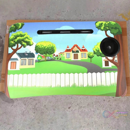 Kids’ Portable Study Table with Tablet Slot - infinityexculsivestore.com