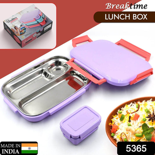 Kids’ School Lunch Box with Steel Plate - infinityexculsivestore.com
