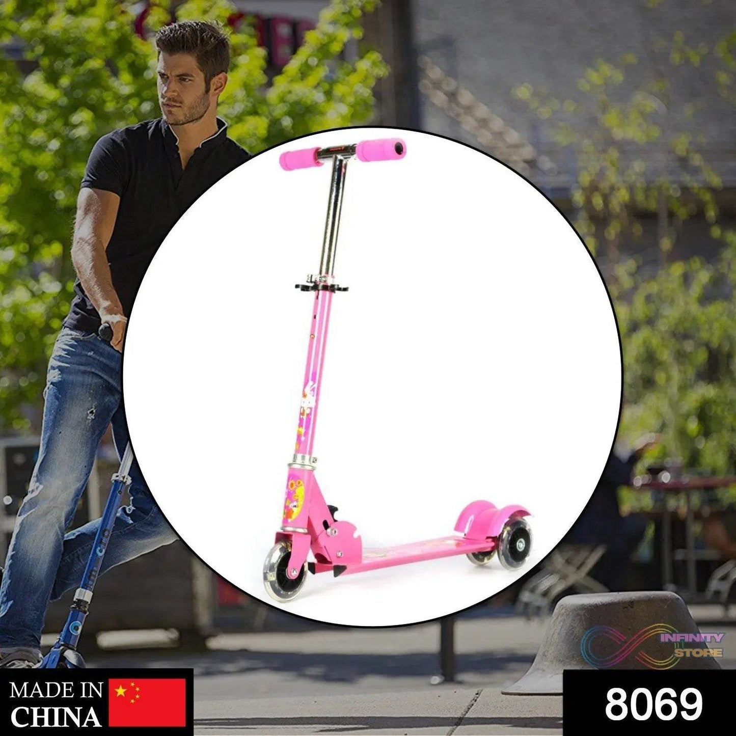 Kids Scooter and cycle for kids for playing and enjoying purposes. - infinityexculsivestore.com