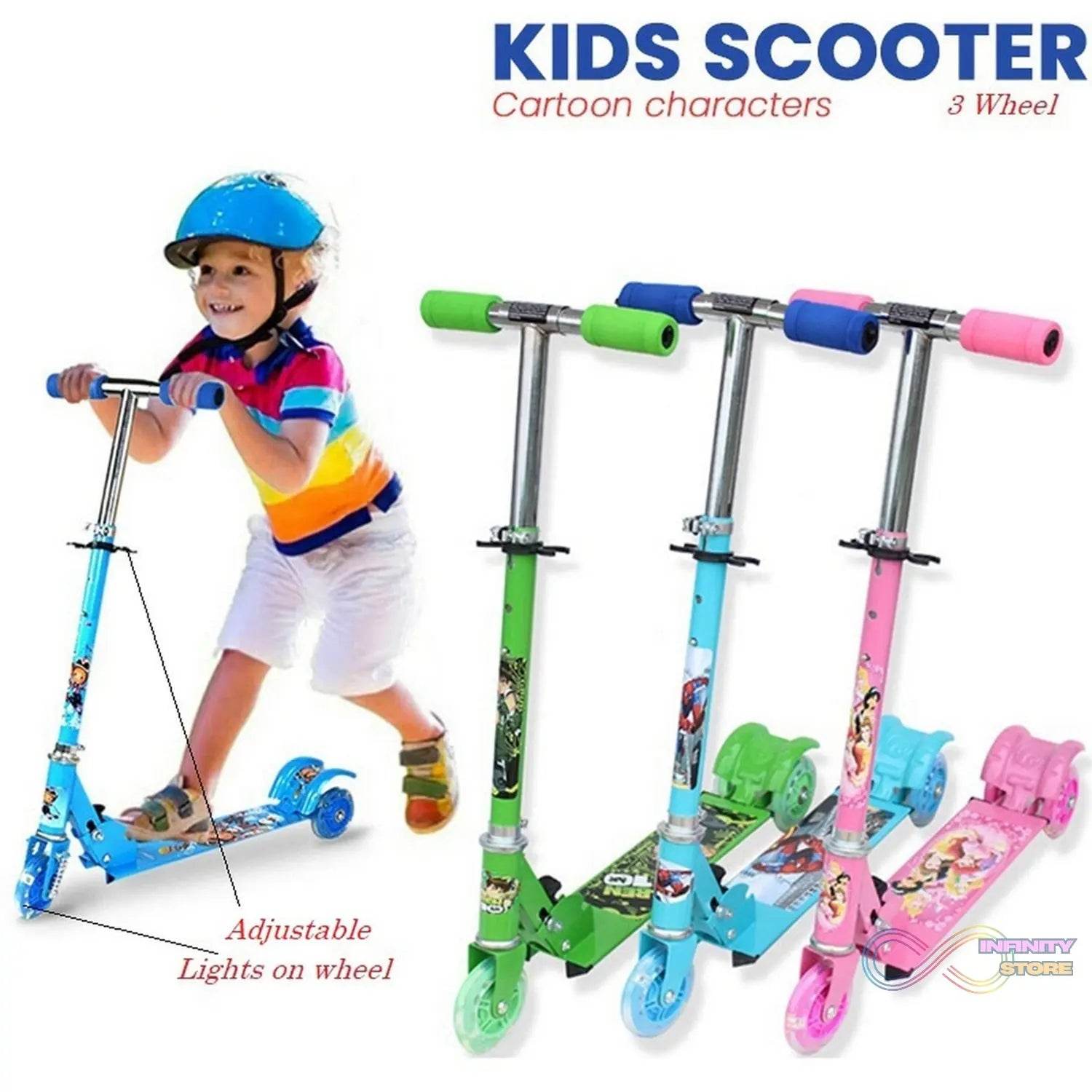 Kids Scooter and cycle for kids for playing and enjoying purposes. - infinityexculsivestore.com