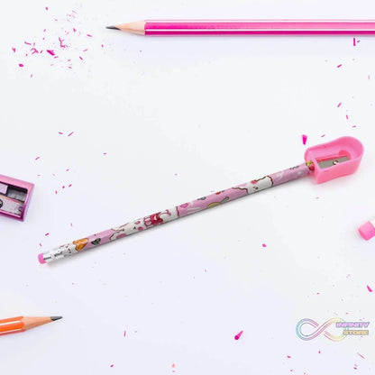 Kids' Stationery Kit: Wooden Pencils, Sharpener, Eraser, Diary (9 Pc Set) - infinityexculsivestore.com