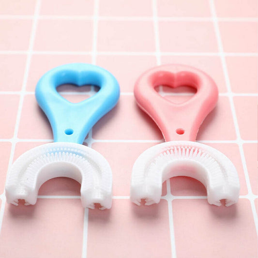 Kids U S Tooth Brush used in all kinds of household bathroom places for washing teeth of kids, toddlers and children’s easily and comfortably. - infinityexculsivestore.com