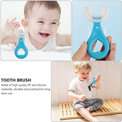 Kids U S Tooth Brush used in all kinds of household bathroom places for washing teeth of kids, toddlers and children’s easily and comfortably. - infinityexculsivestore.com