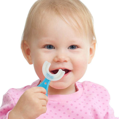 Kids U S Tooth Brush used in all kinds of household bathroom places for washing teeth of kids, toddlers and children’s easily and comfortably. - infinityexculsivestore.com