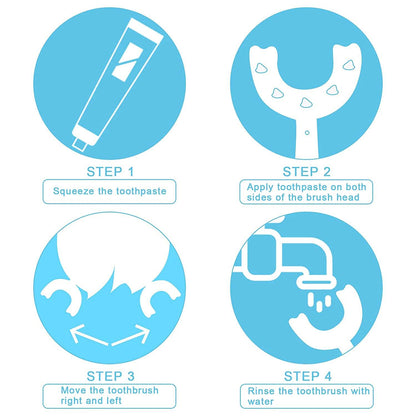 Kids U S Tooth Brush used in all kinds of household bathroom places for washing teeth of kids, toddlers and children’s easily and comfortably. - infinityexculsivestore.com
