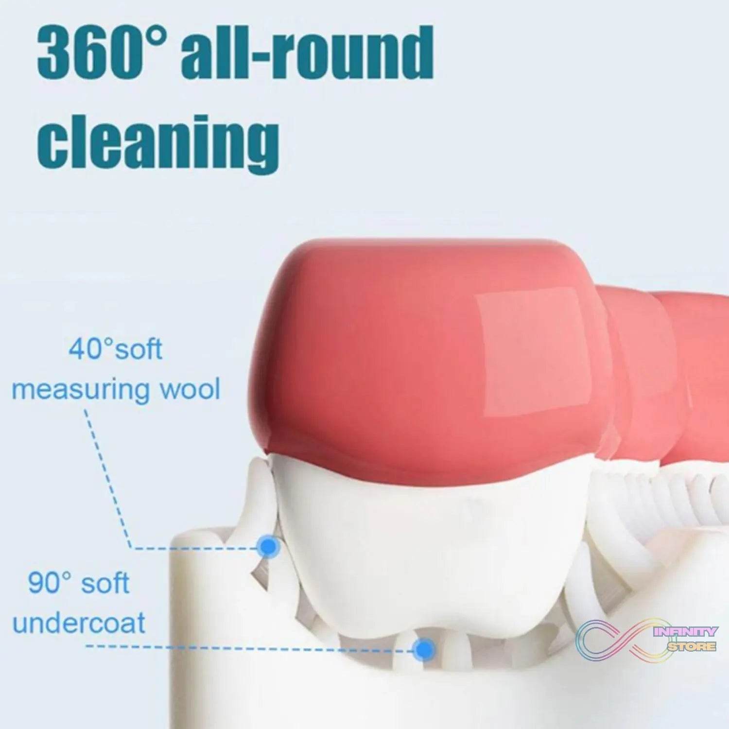 Kids U Shaped Large Tooth Brush used in all kinds of household bathroom places for washing teeth of kids, toddlers and children’s easily and comfortably. - infinityexculsivestore.com