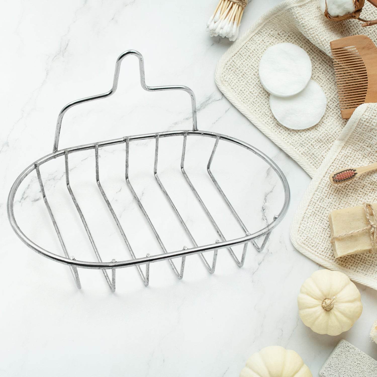 Kitchen, Bathroom Stainless Steel, Soap Dish Holder Wall Hanging Soap Storage Rack  - infinityexculsivestore.com