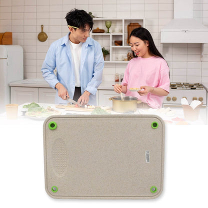 Kitchen Chopping Board Household Double-sided Cutting Board Knife Board Vegetable Cutting and Fruit Multi-purpose Plastic Sticky Board Cutting board - infinityexculsivestore.com