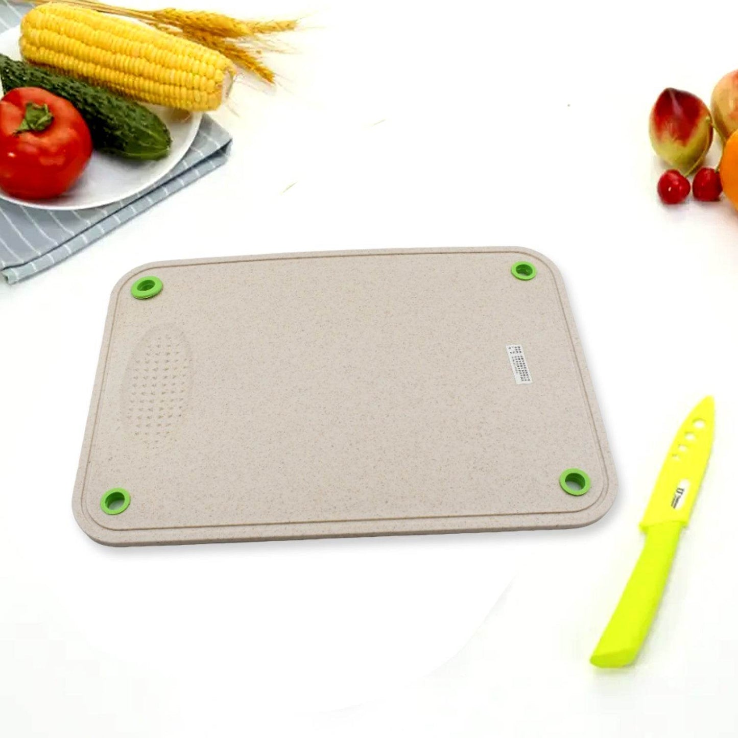 Kitchen Chopping Board Household Double-sided Cutting Board Knife Board Vegetable Cutting and Fruit Multi-purpose Plastic Sticky Board Cutting board - infinityexculsivestore.com