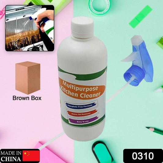 Kitchen Cleaner Spray Oil & Grease Stain Remover Stove & Chimney Cleaner Spray Non-Flammable Nontoxic Magic Degreaser Spray for Kitchen Gas Stove Cleaning Spray (Approx 500ML) - infinityexculsivestore.com