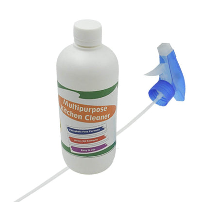 Kitchen Cleaner Spray Oil & Grease Stain Remover Stove & Chimney Cleaner Spray Non-Flammable Nontoxic Magic Degreaser Spray for Kitchen Gas Stove Cleaning Spray (Approx 500ML) - infinityexculsivestore.com