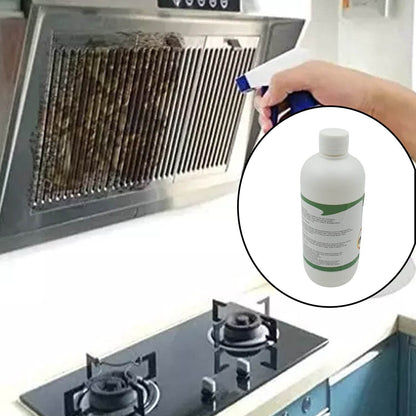 Kitchen Cleaner Spray Oil & Grease Stain Remover Stove & Chimney Cleaner Spray Non-Flammable Nontoxic Magic Degreaser Spray for Kitchen Gas Stove Cleaning Spray (Approx 500ML) - infinityexculsivestore.com