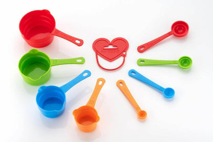 Kitchen Cooking and Baking Metric Measurement Cup Type Spoon (Multicolour) (Set of 8) - infinityexculsivestore.com