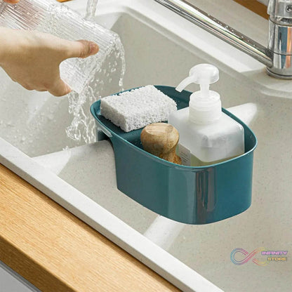 Kitchen Dish Drainer and Drying Rack Sink Basket for Washing Bowls Utensils Vegetables Fruits Storage Organiser - infinityexculsivestore.com