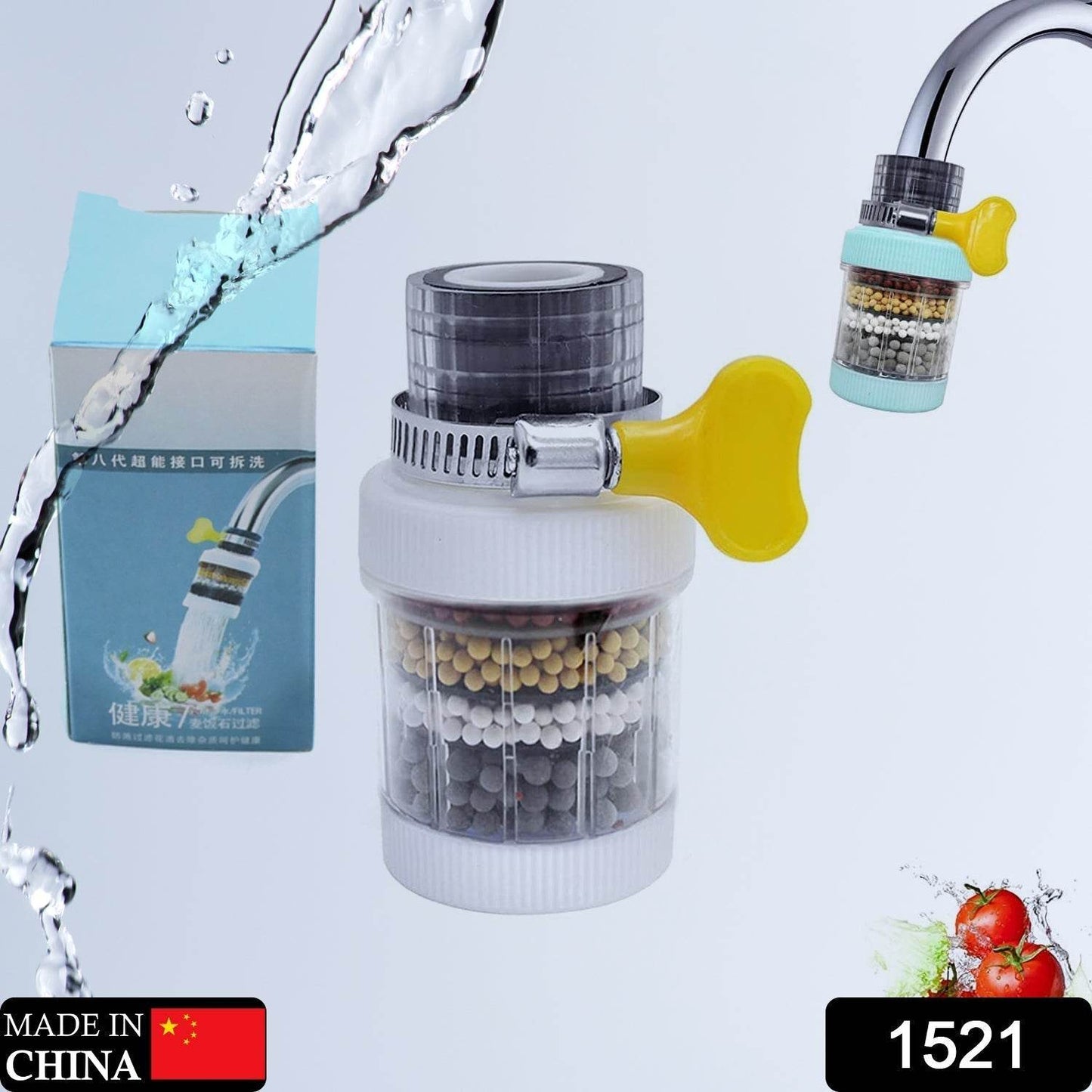 Kitchen Faucet Water Filter Tap Purifier - 4 Layer Activated Carbon for Clean Water - infinityexculsivestore.com