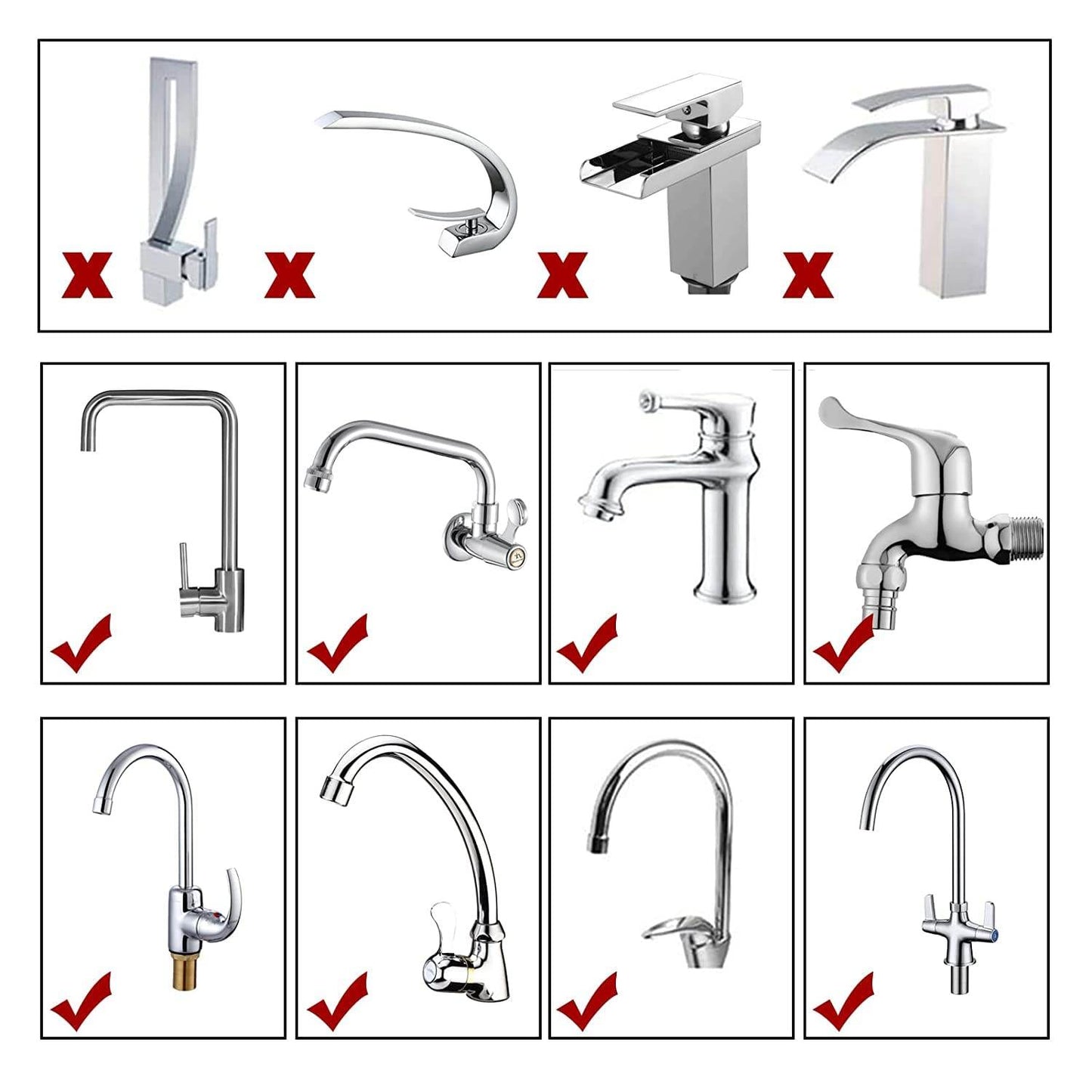 Kitchen Faucet Water Filter Tap Purifier - 4 Layer Activated Carbon for Clean Water - infinityexculsivestore.com